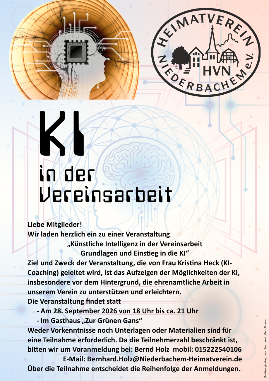 Bild: KI-Vortrag beim Heimatverein
